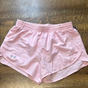 Under Armour Women's Light Pink Athletic Shorts